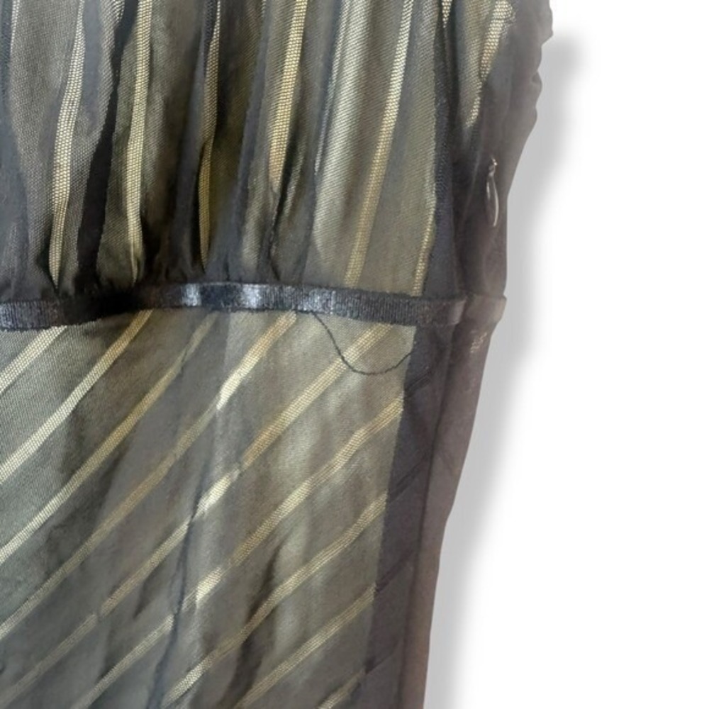 Black Mesh Babydoll Dress Womens Size‎ XL (Runs Small) Whimsigoth Fairy Flutter - Picture 6 of 16